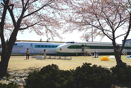 JR東日本新幹線総合車両センターPRコーナー